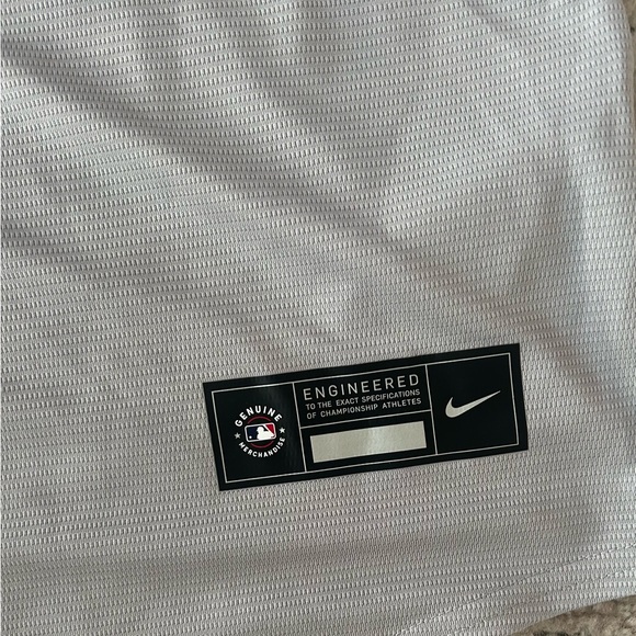 Nike Authentic Atlanta Braves MLB Baseball Gray Jersey Men's Size: L - Picture 5 of 6